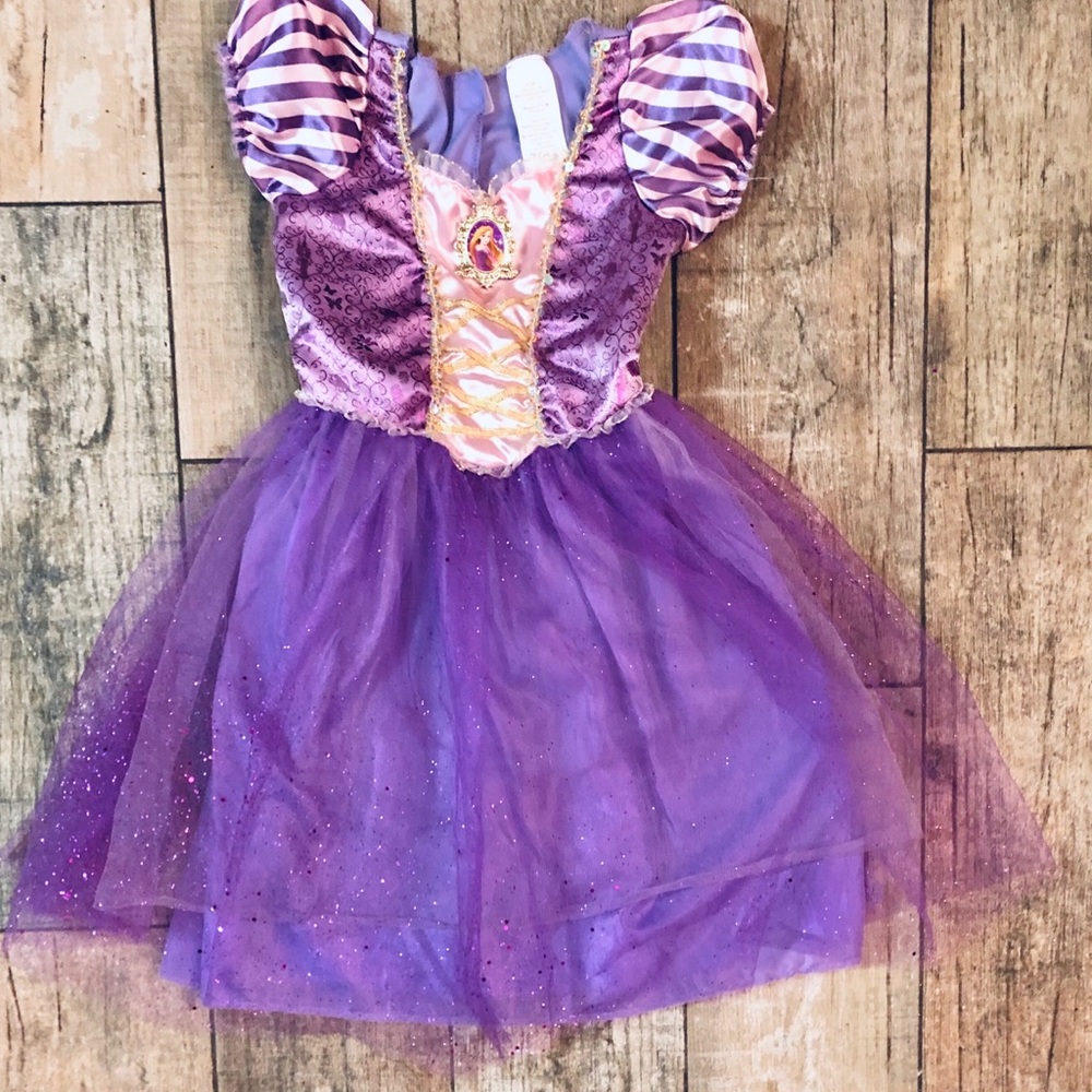 Rapunzel Dress - Disney - Tangled - 4-6 T